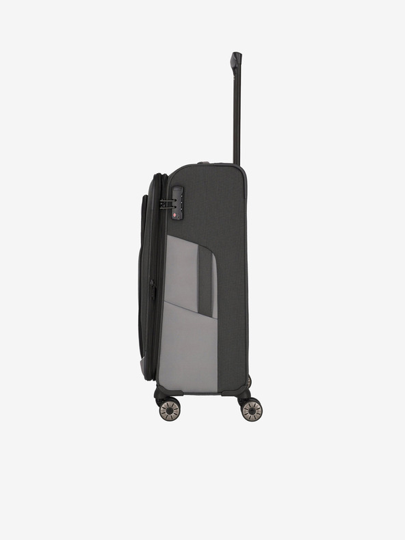 Travelite Тъмно сиво Travelite Viia 4w Travel Duffel M Anthracite