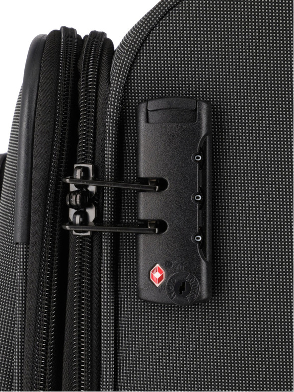 Travelite Тъмно сиво Travelite Viia 4w Travel Duffel M Anthracite