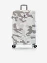 Heys Сив шарен пътнически куфар Heys White Camo L