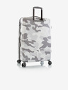 Heys Сив шарен пътнически куфар Heys White Camo L