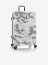 Heys Сив шарен пътнически куфар Heys White Camo L