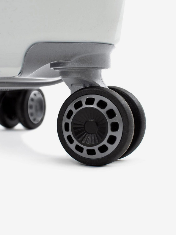 Heys Сив шарен пътнически куфар Heys White Camo L