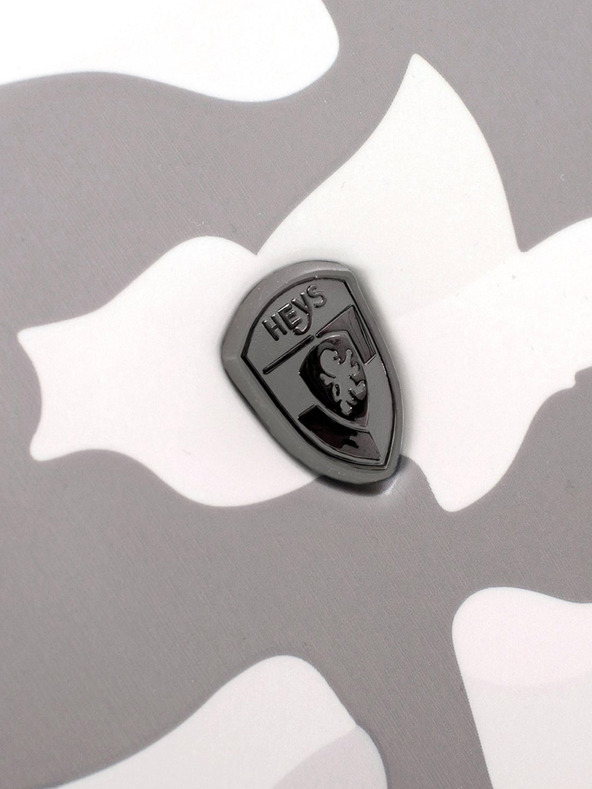 Heys Сив шарен пътнически куфар Heys White Camo L