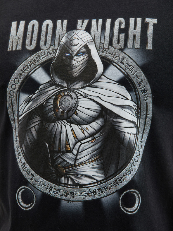 ZOOT.Fan Черна унисекс тениска Moon Knight ZOOT. FAN Marvel