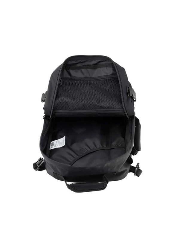 CabinZero Черна унисекс раница CabinZero Classic Absolute Black (28L)