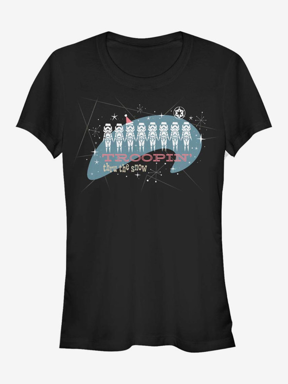 ZOOT.Fan Stormtroopers - Troopin Thru the Snow ZOOT. FAN Star Wars дамска тениска
