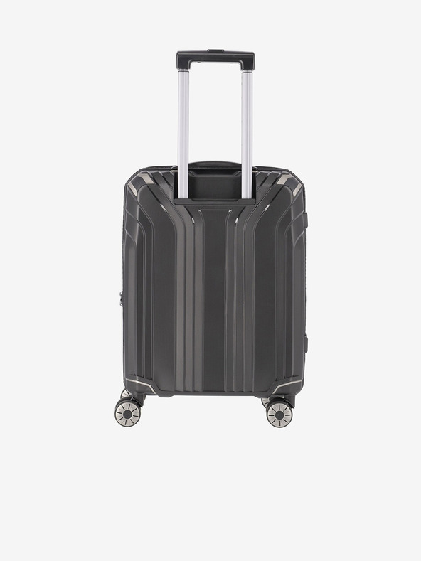 Travelite Комплект от три куфара за пътуване Travelite Elvaa 4w S,M,L Black