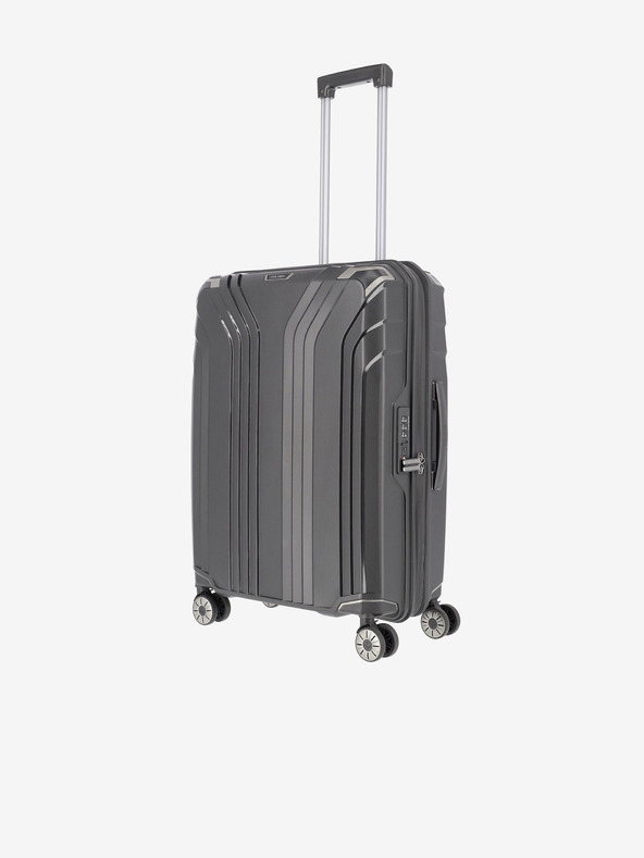 Travelite Комплект от три куфара за пътуване Travelite Elvaa 4w S,M,L Black