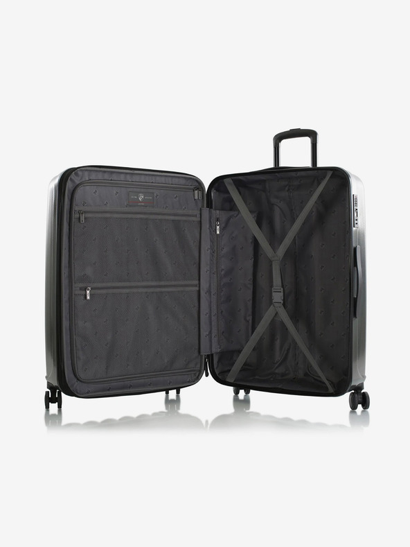 Heys Тъмно сив пътнически куфар Heys Astro L