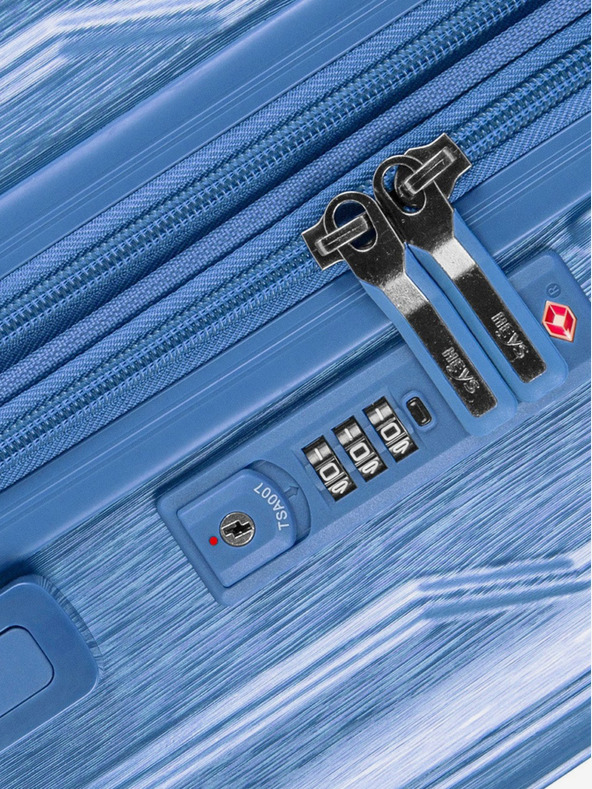 Heys Син пътнически куфар Heys Xtrak M