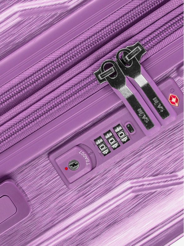 Heys Лилав пътнически куфар Heys Xtrak L