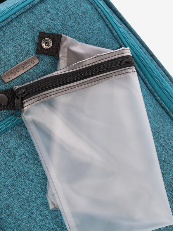 Travelite Синя долна част на Travelite Cabin 2w