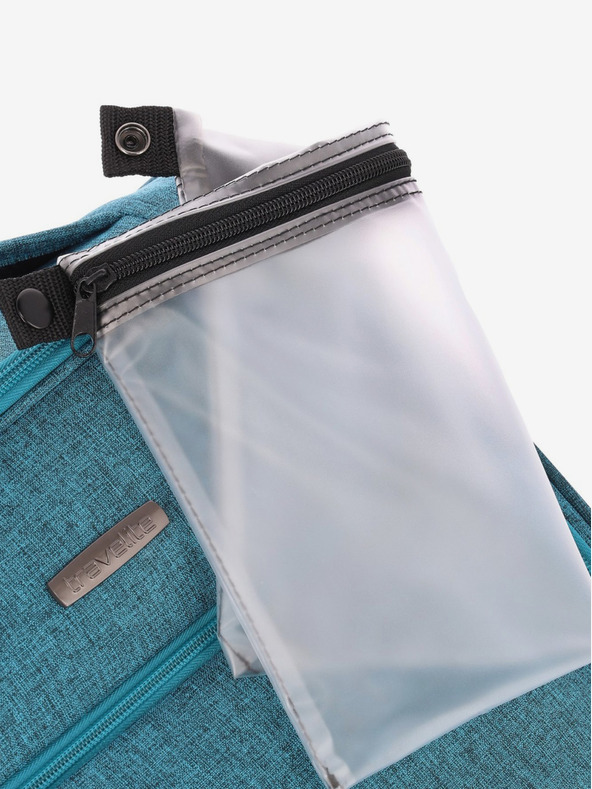 Travelite Синя долна част на Travelite Cabin 2w