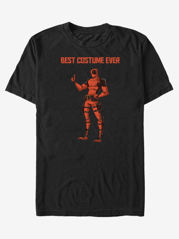 ZOOT.Fan Черна унисекс тениска ZOOT.Fan Marvel Porg Simple