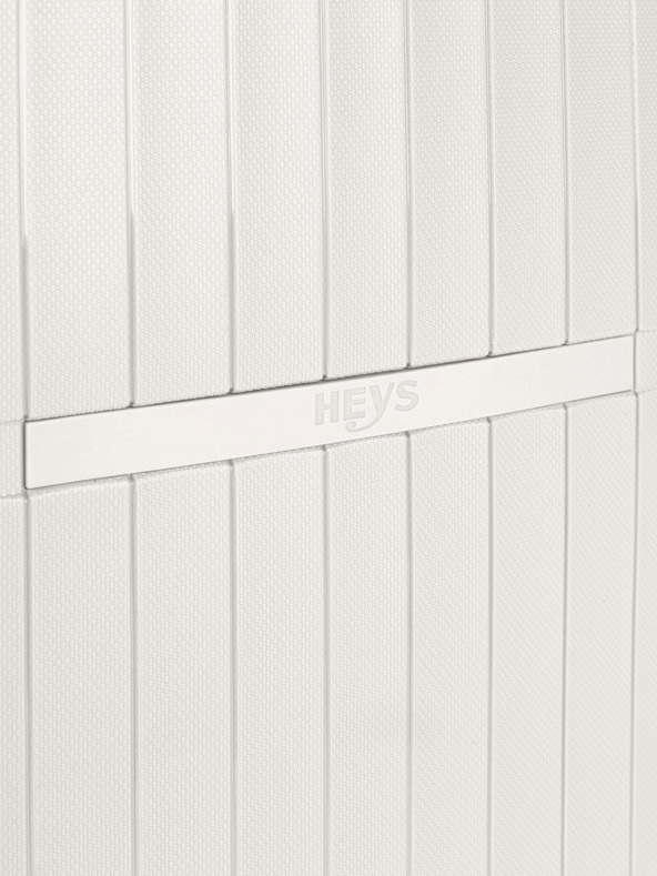 Heys Комплект от три бели пътнически куфара Heys Airlite S,M,L