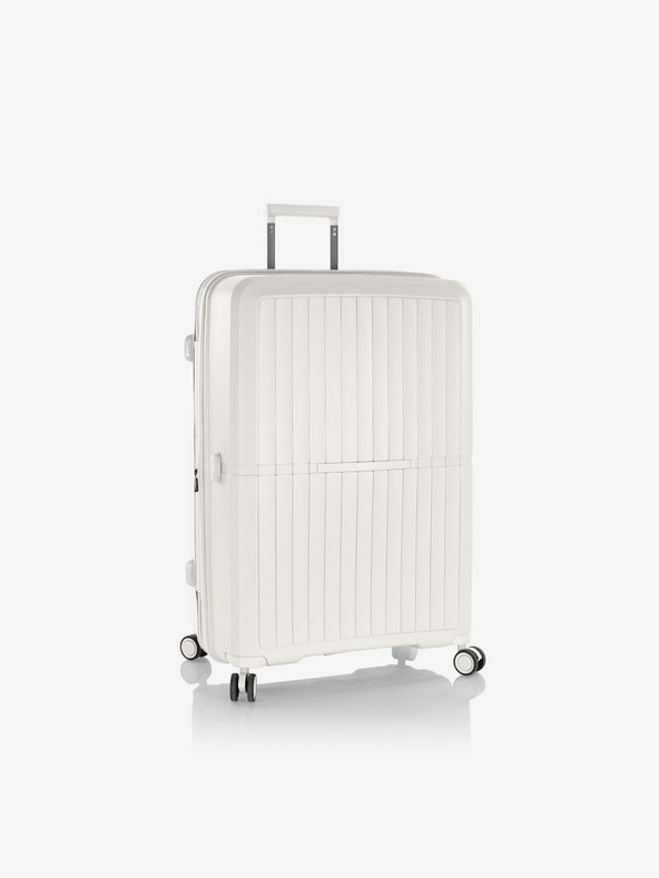 Heys Комплект от три бели пътнически куфара Heys Airlite S,M,L