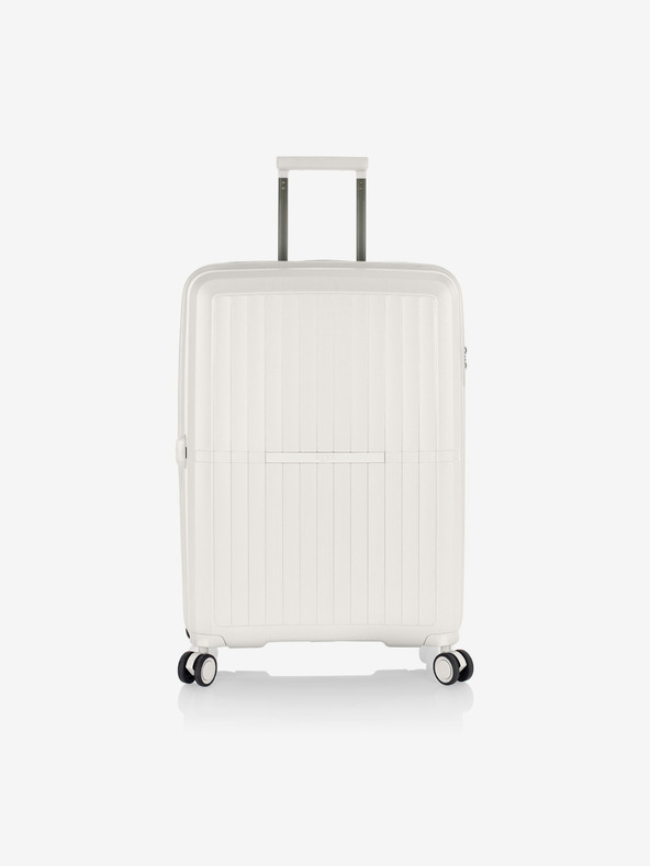 Heys Комплект от три бели пътнически куфара Heys Airlite S,M,L