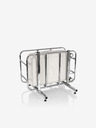 Heys Комплект от три бели пътнически куфара Heys Airlite S,M,L