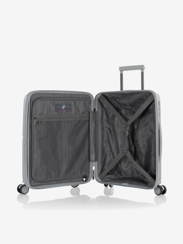 Heys Сив пътнически куфар Heys Airlite S