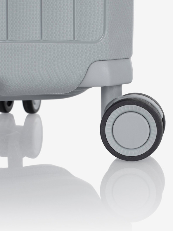 Heys Сив пътнически куфар Heys Airlite S