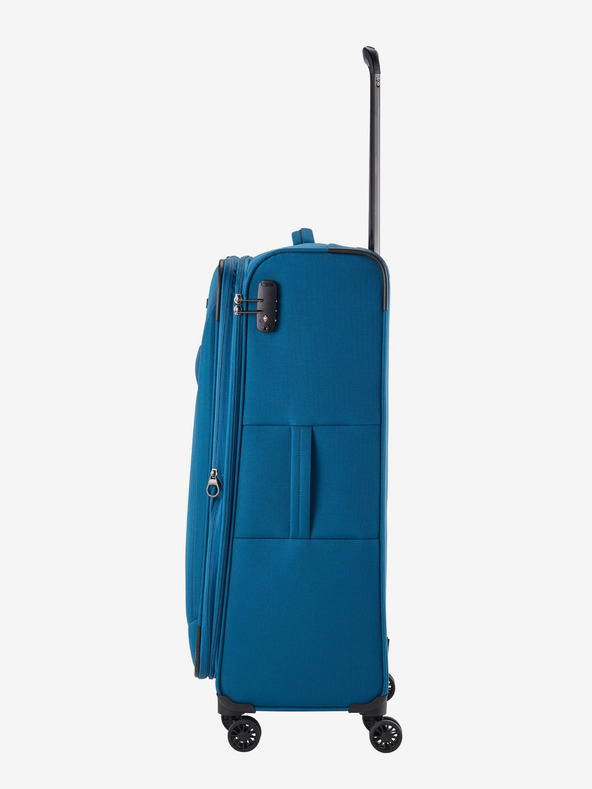 Travelite Комплект от три пътнически куфара Travelite Chios S,M,L Petrol