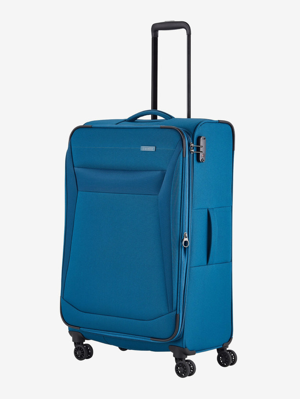 Travelite Комплект от три пътнически куфара Travelite Chios S,M,L Petrol