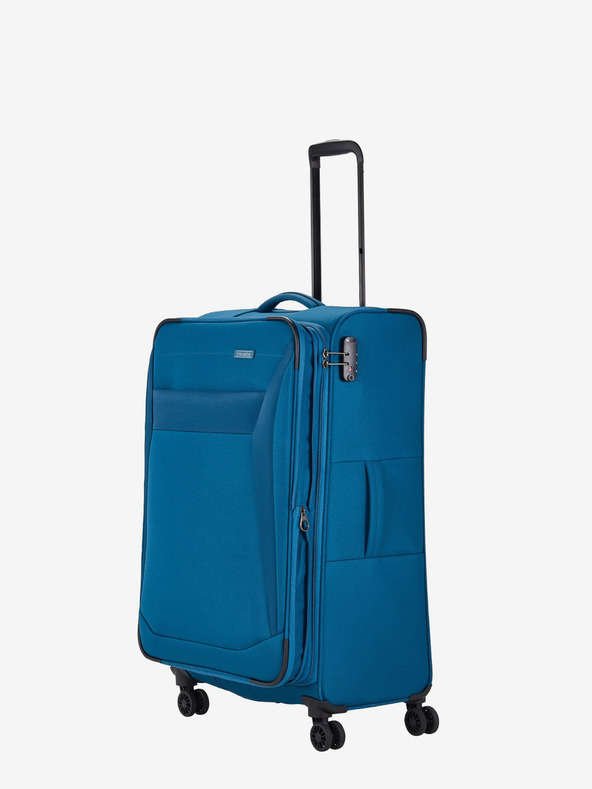 Travelite Комплект от три пътнически куфара Travelite Chios S,M,L Petrol