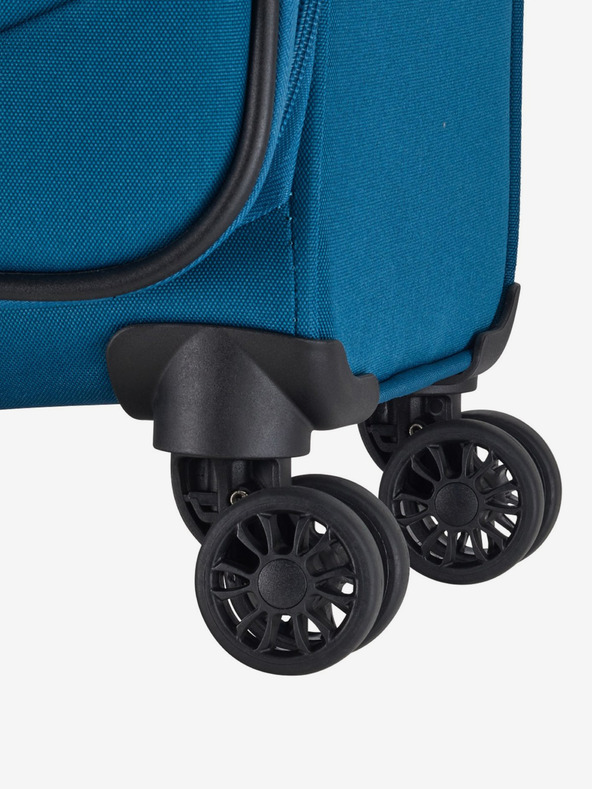 Travelite Комплект от три пътнически куфара Travelite Chios S,M,L Petrol