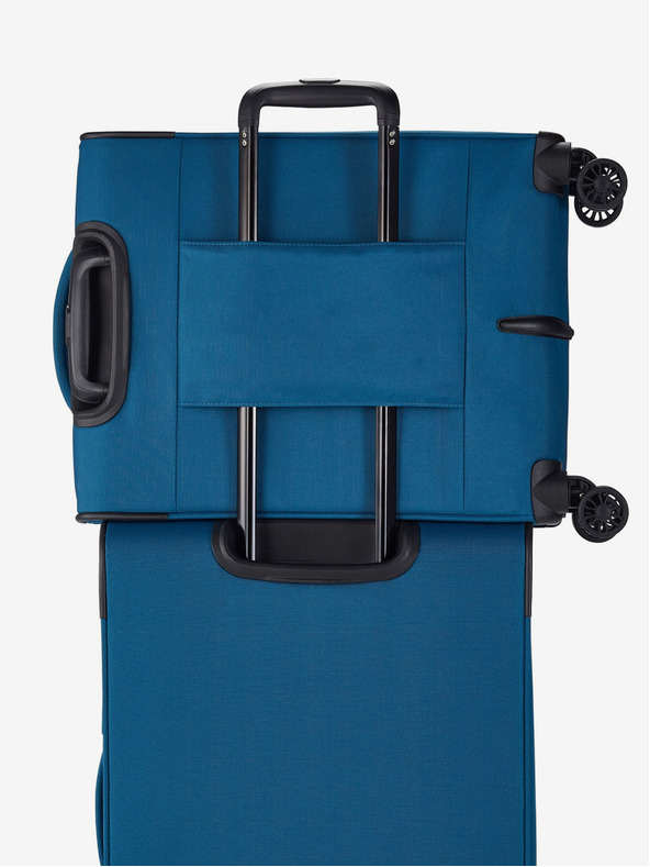 Travelite Комплект от три пътнически куфара Travelite Chios S,M,L Petrol