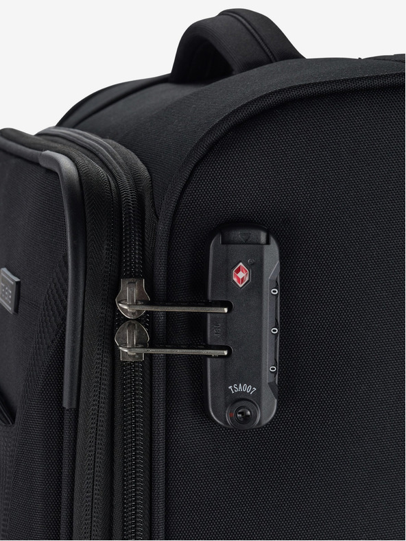 Travelite Комплект от три пътнически куфара Travelite Chios S,M,L Black