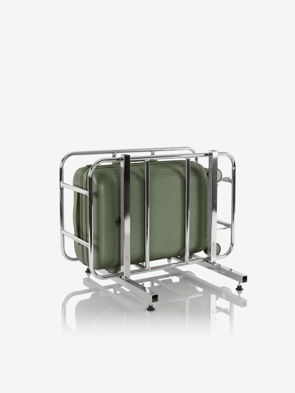 Heys Зелен пътнически куфар Heys Earth Tones S Moss