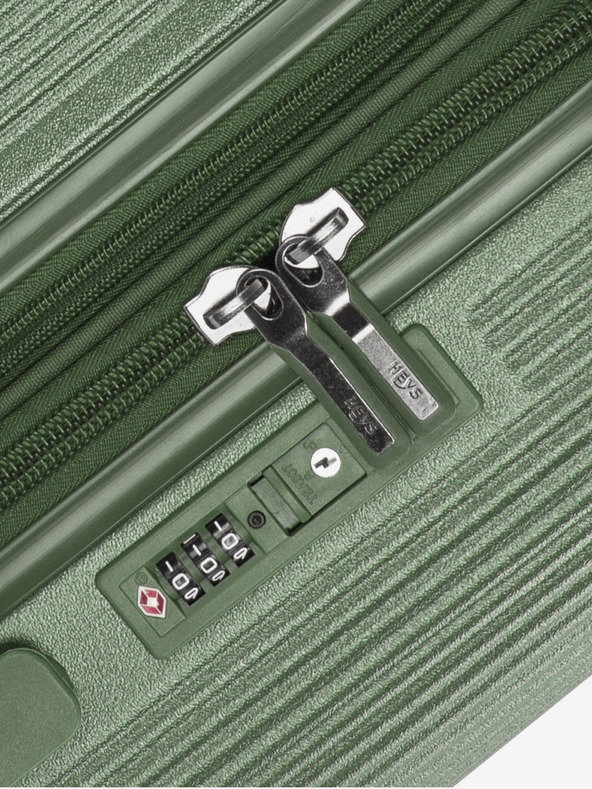 Heys Зелен пътнически куфар Heys Earth Tones S Moss