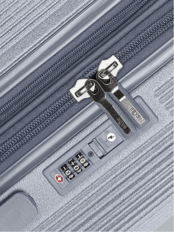 Heys Пътнически куфар Heys Earth Tones S Glacier Grey