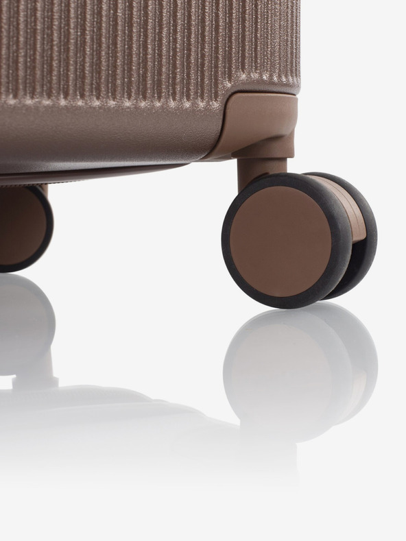 Heys Кафяв пътнически куфар Heys Earth Tones L Umber