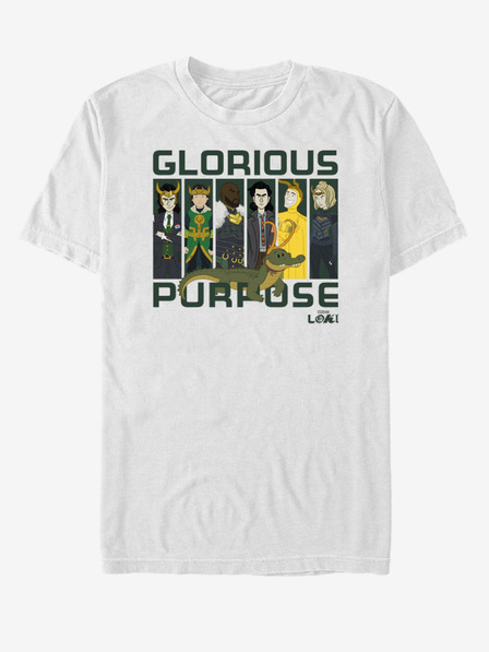 ZOOT.Fan Бяла унисекс тениска ZOOT.Fan Marvel Variant Team