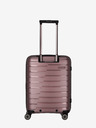 Travelite Розов пътнически куфар Travelite Air Base 4w S Преден джоб