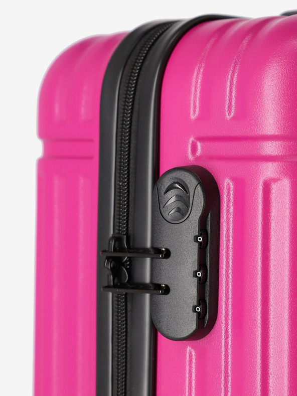 Travelite Розов пътнически куфар Travelite Cruise Cabin