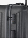 Travelite Комплект от три тъмно сиви куфара за пътуване Travelite Bali S,M,L