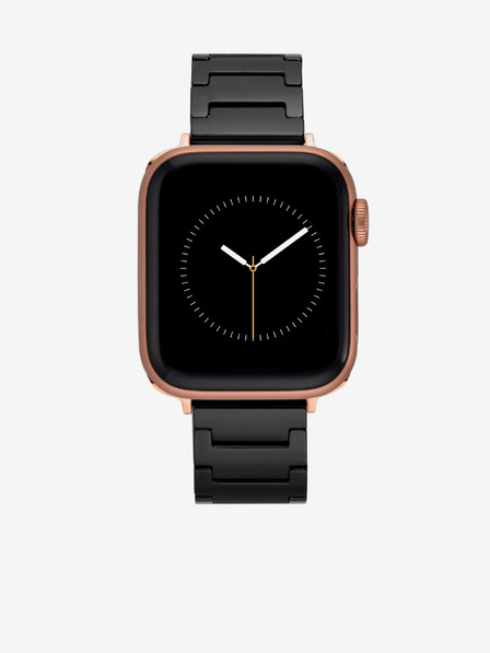Anne Klein Черна каишка за Apple Watch Anne Klein