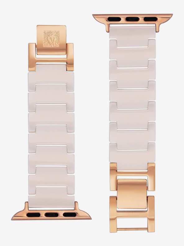 Anne Klein Светлорозова каишка за Apple Watch Anne Klein