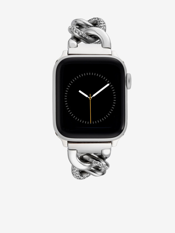 Anne Klein Каишка за Apple Watch 38/40/41 мм в сребристо Anne Klein