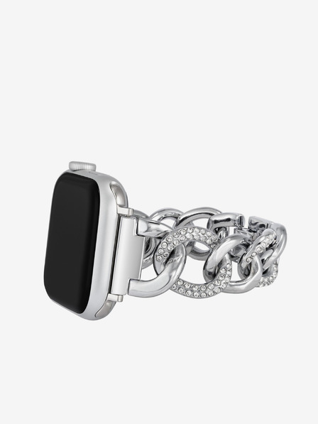 Anne Klein Каишка за Apple Watch 38/40/41 мм в сребристо Anne Klein