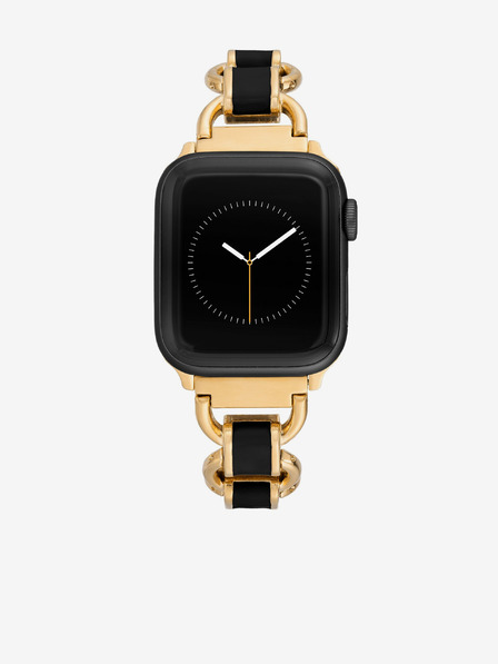 Anne Klein Дамска каишка за Apple Watch 42/44/45/ultra 49 мм в златно Anne Klein