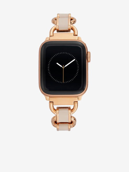 Anne Klein Дамска каишка за Apple Watch 42/44/45/ultra 49 мм в розово злато Anne Klein