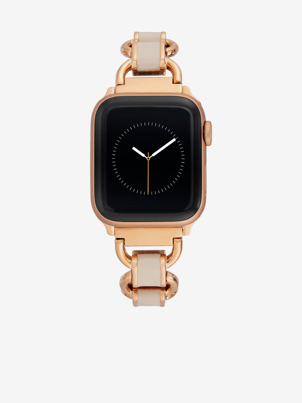 Anne Klein Дамска каишка за Apple Watch 42/44/45/ultra 49 мм в розово злато Anne Klein