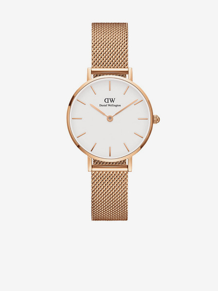Daniel Wellington Дамски часовник Daniel Wellington Petite Melrose с розово злато