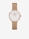 Daniel Wellington Дамски часовник Daniel Wellington Petite Melrose с розово злато