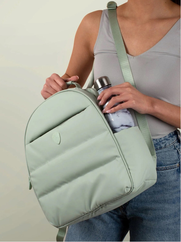 Heys Ментол Унисекс раница Heys Puffer Backpack Sage Green