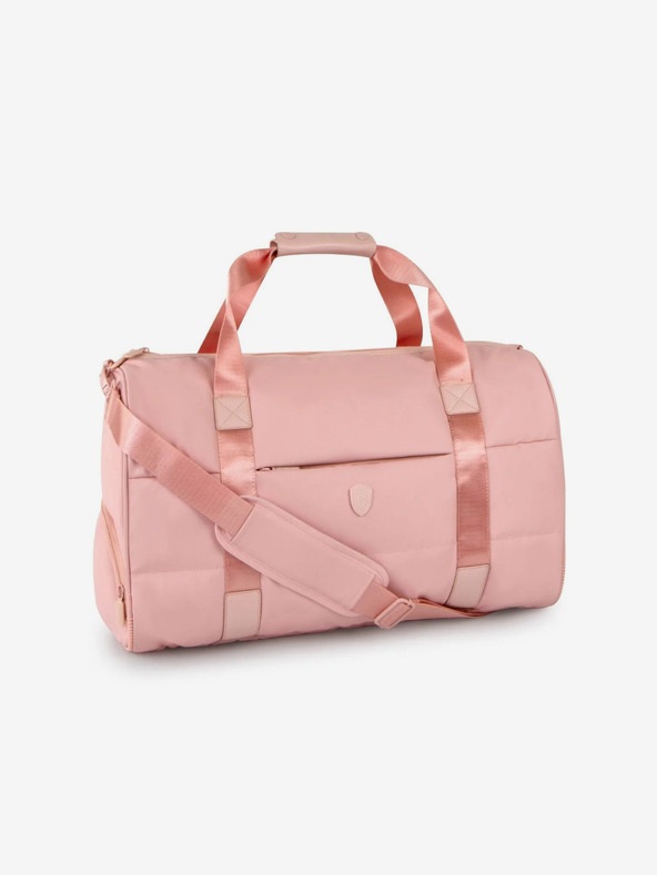 Heys Розова дамска чанта Heys Puffer Duffel Rose