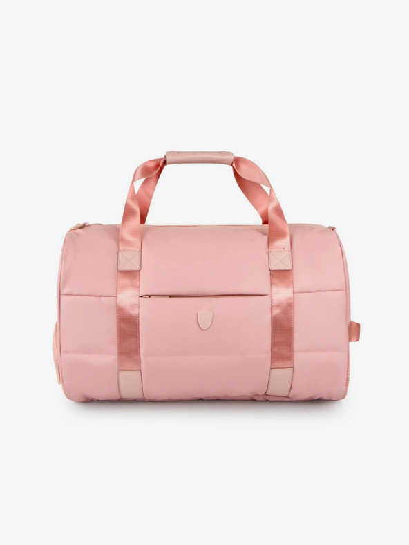 Heys Розова дамска чанта Heys Puffer Duffel Rose